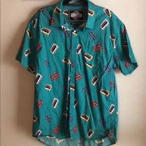 90s button down shirt
